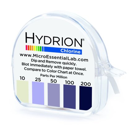 hydrion chlorine test paper