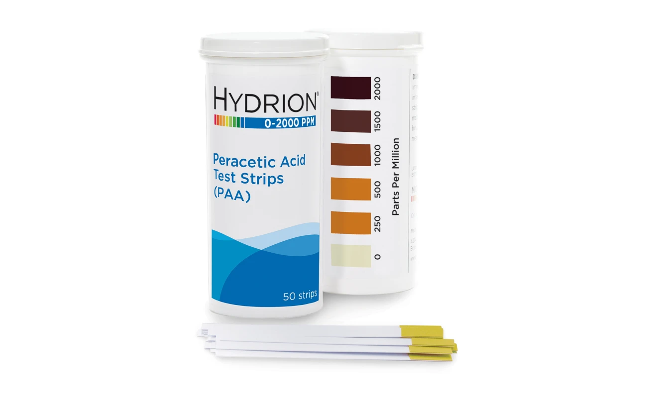 peracetic acid (paa) test strips